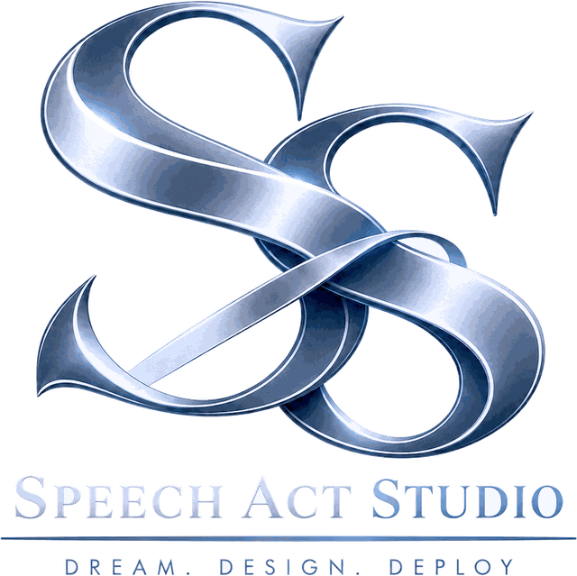 Speech Act Studio. Dream. Design. Deploy.